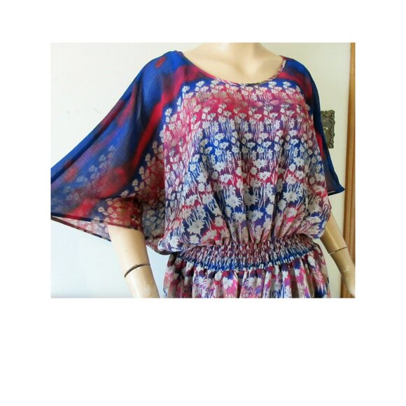 Kate Hill Dress Aruba Blue Women's Size 10 New with Tags - Picture 2 of 3